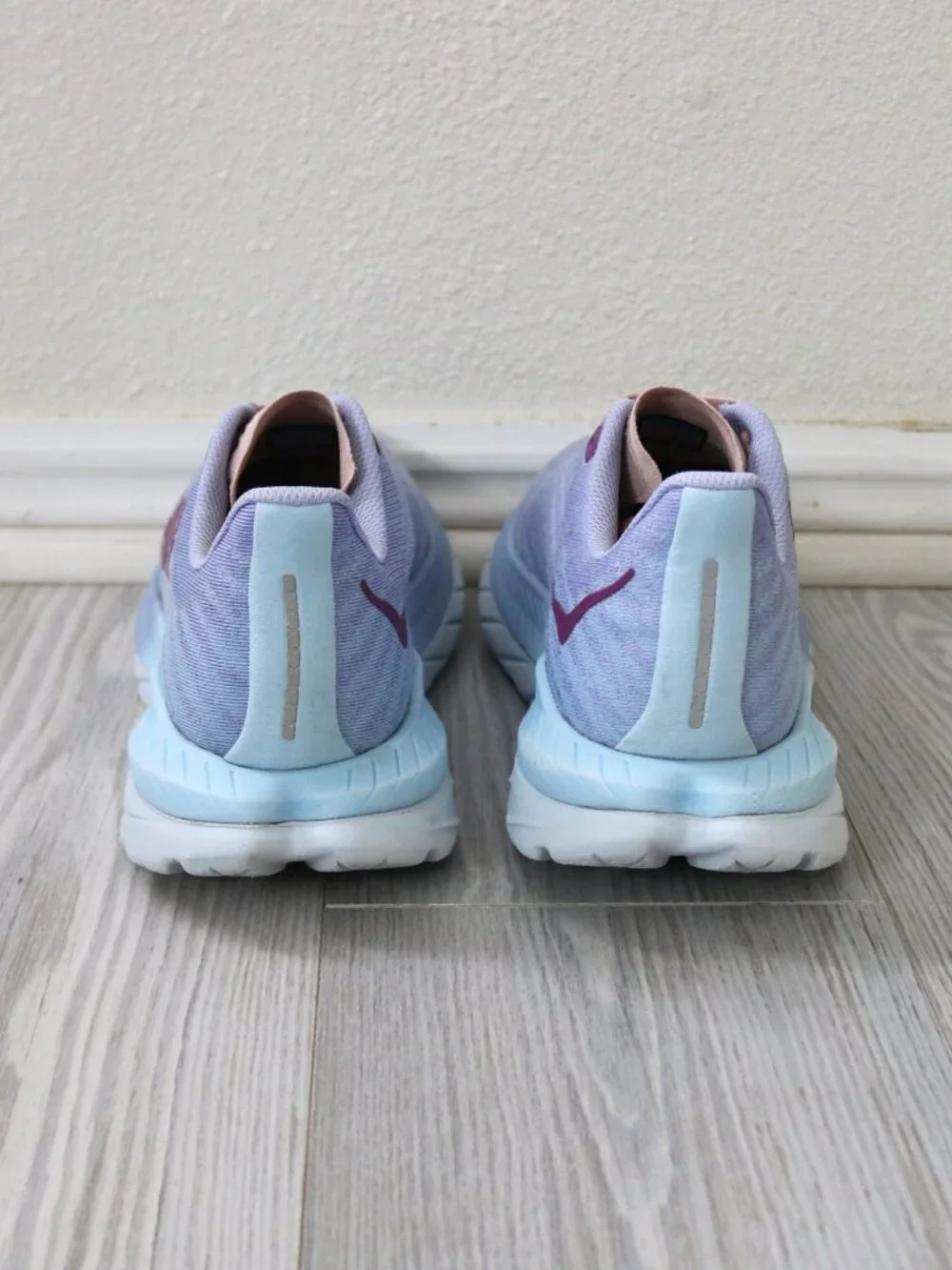 Hoka One One Mach 5 Running Shoes Women's Lavender 1127894 BLSSN Sneaker Size 9B